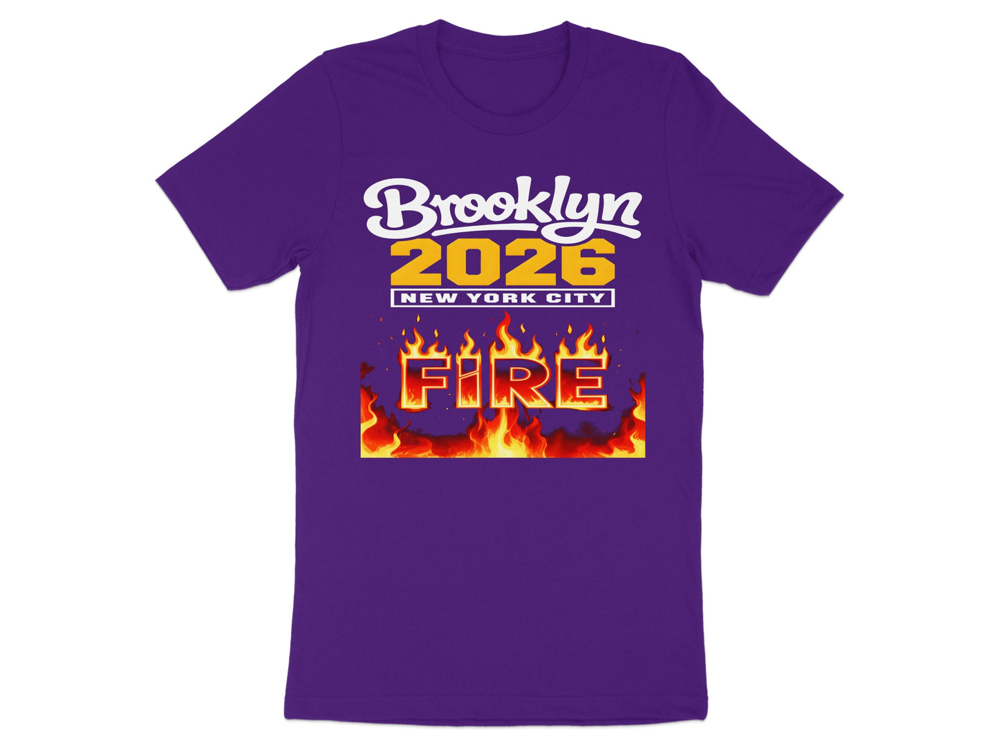 Brooklyn 2026 New York City Fire T-Shirt