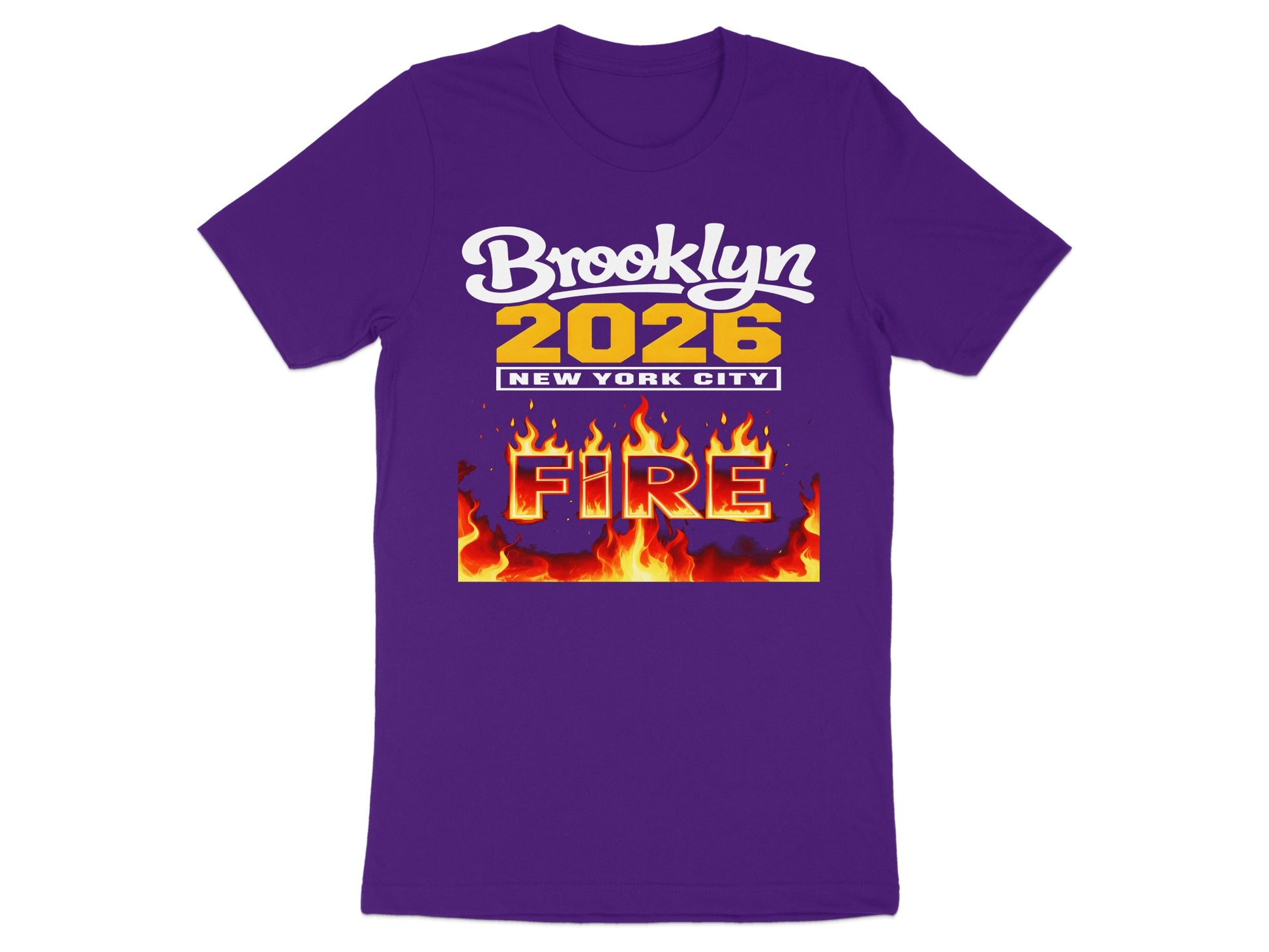 Brooklyn 2026 New York City Fire T-Shirt