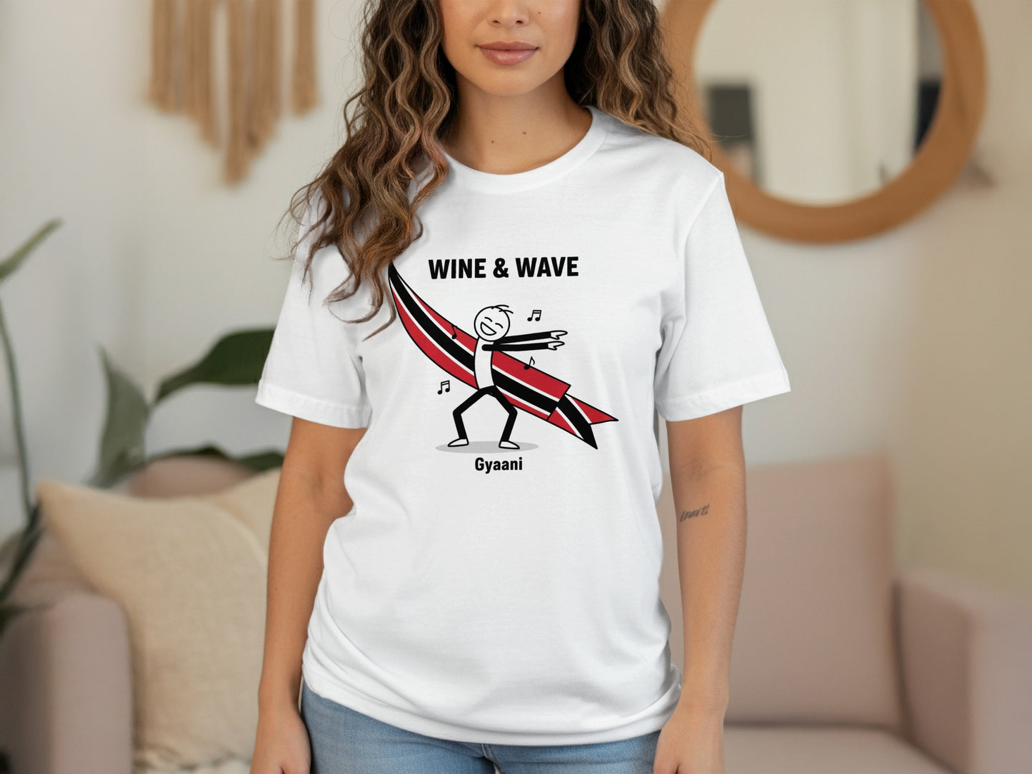 Wine & Wave Gyaani Graphic T-shirt for Trendy Casual Wear