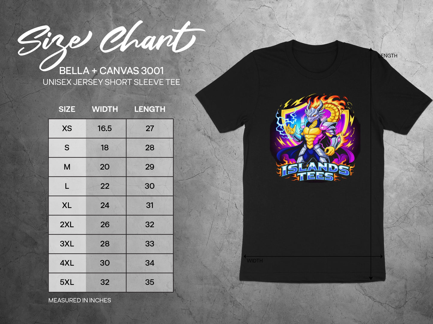 Dragon Warrior Graphic Unisex Jersey Short Sleeve Tee