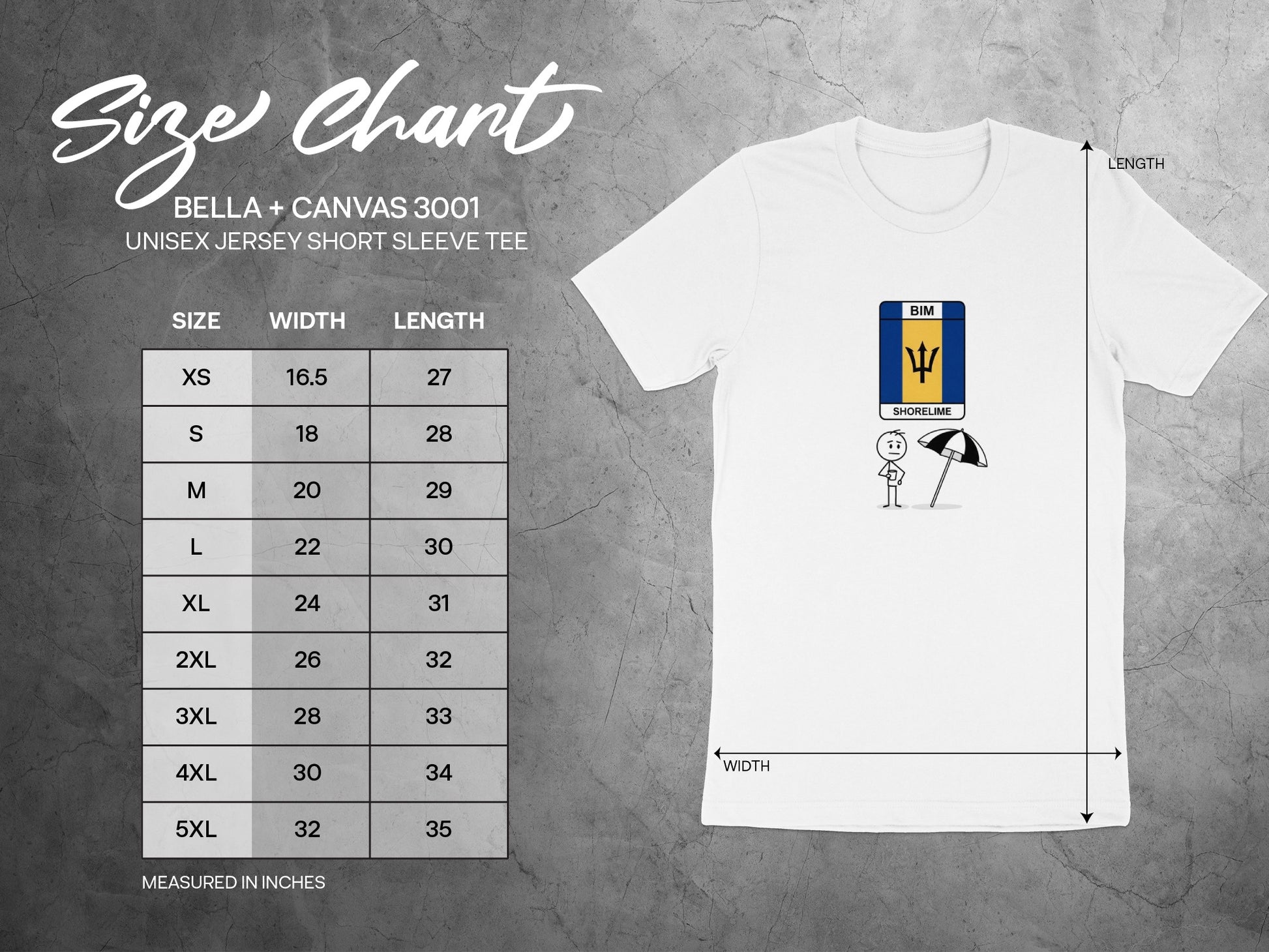 Bella Canvas 3001 unisex jersey short sleeve tee