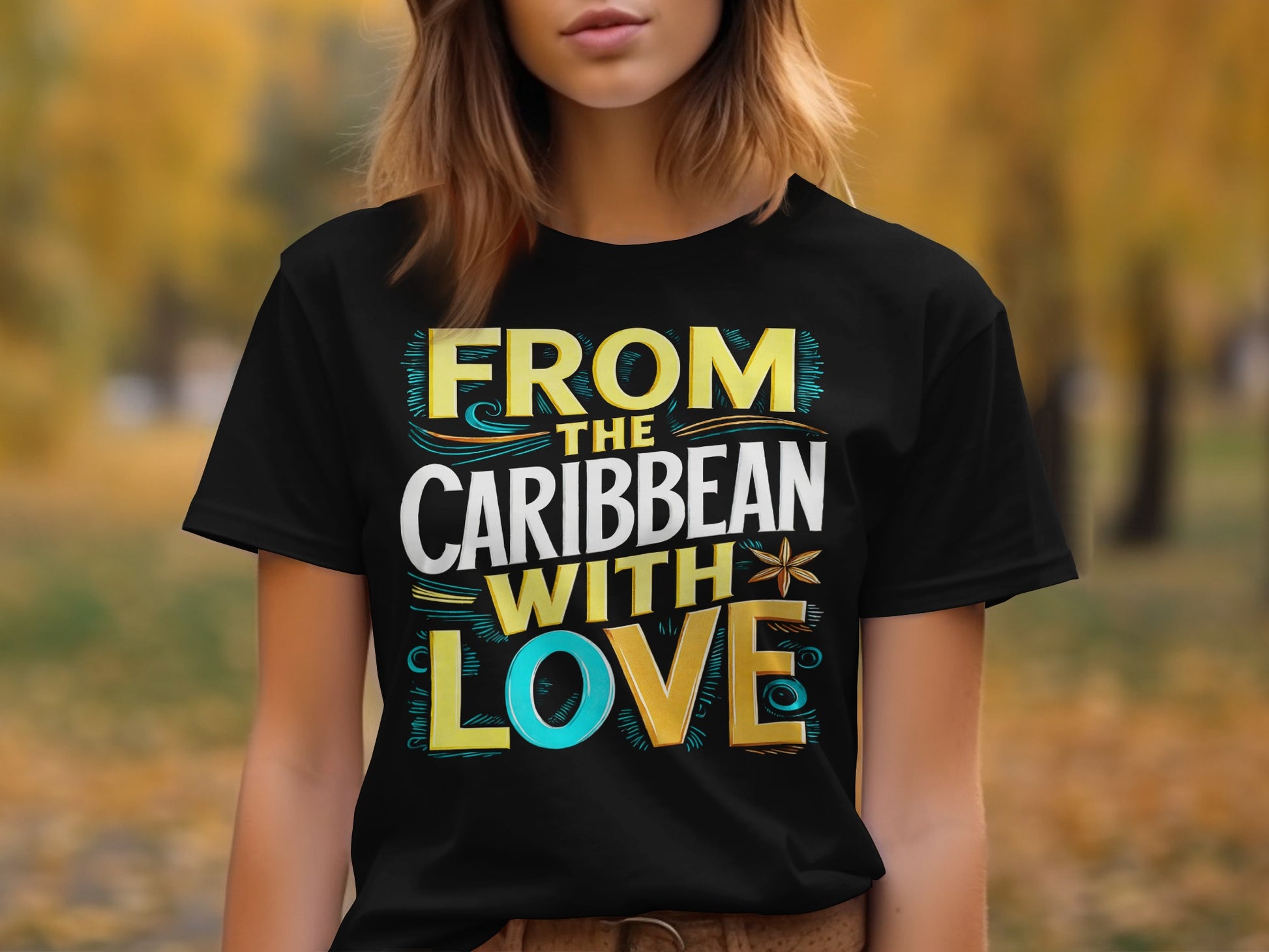 FROM THE CARIBBEAN WITH LOVE vibrant design product type