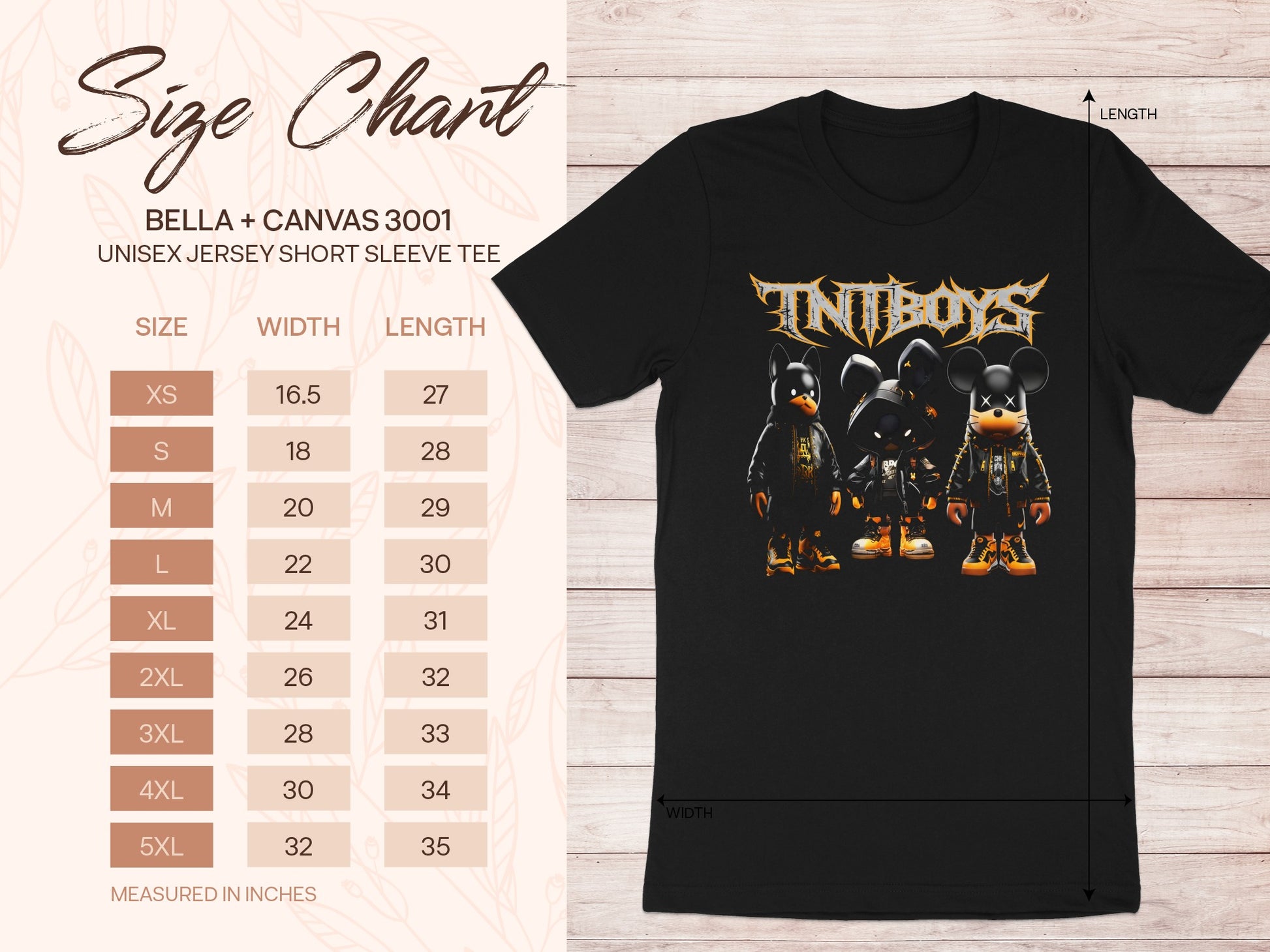 BELLA + CANVAS 3001 INTIBOYS UNISEX SHORT SLEEVE TEE product type