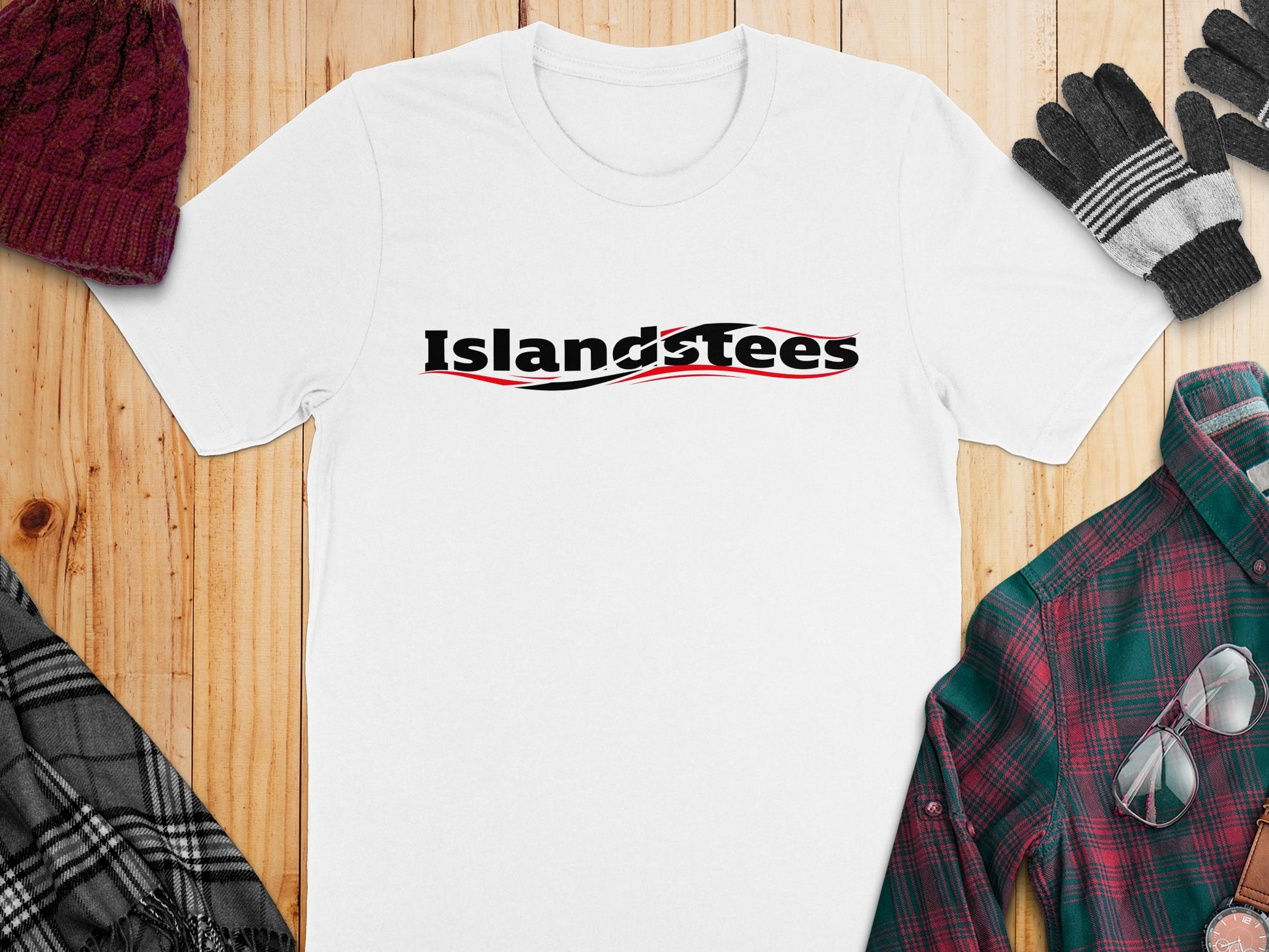 Islandtees Graphic Logo T-Shirt Casual Wear Collection