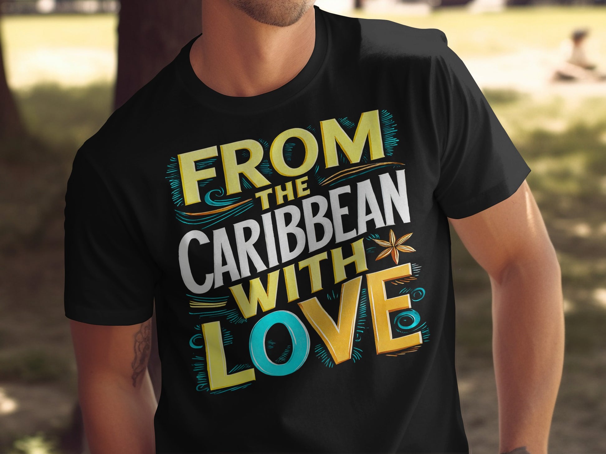 From The Caribbean With Love Graphic Shirt
