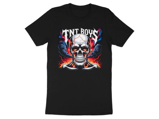 TNT Boys Skull Graphic Print T-Shirt Apparel