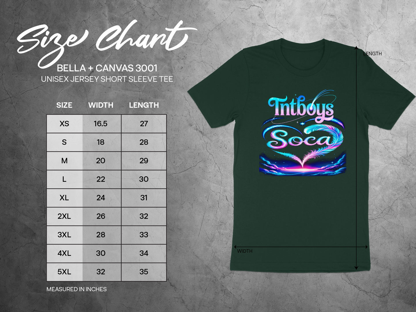 Tntboys Soca Graphic Unisex Jersey Short Sleeve Tee