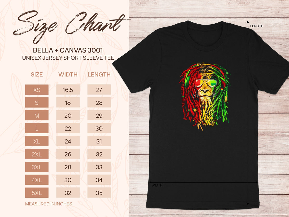 Black Reggae Lion Dreadlocks Sunglasses T-Shirt product type