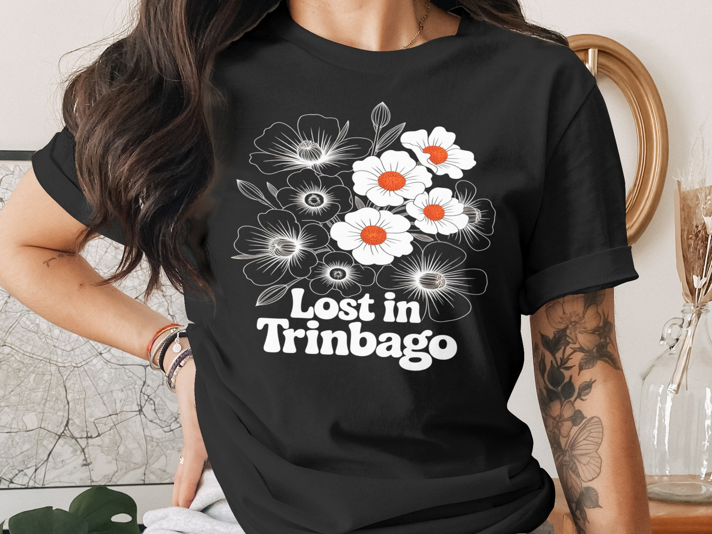 Lost in Trinbago Floral Graphic product type