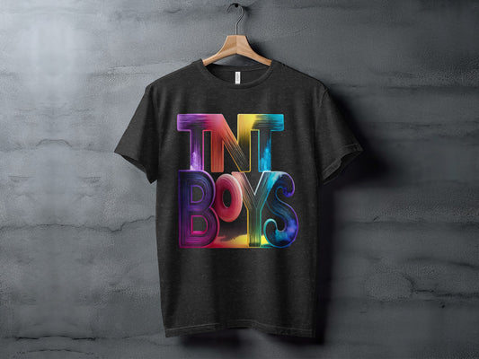 Colorful TNT BOYS Graphic Print T-shirt Unisex Design