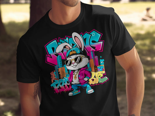 Graffiti Urban Running Rabbit Hip Hop Style Cool product type