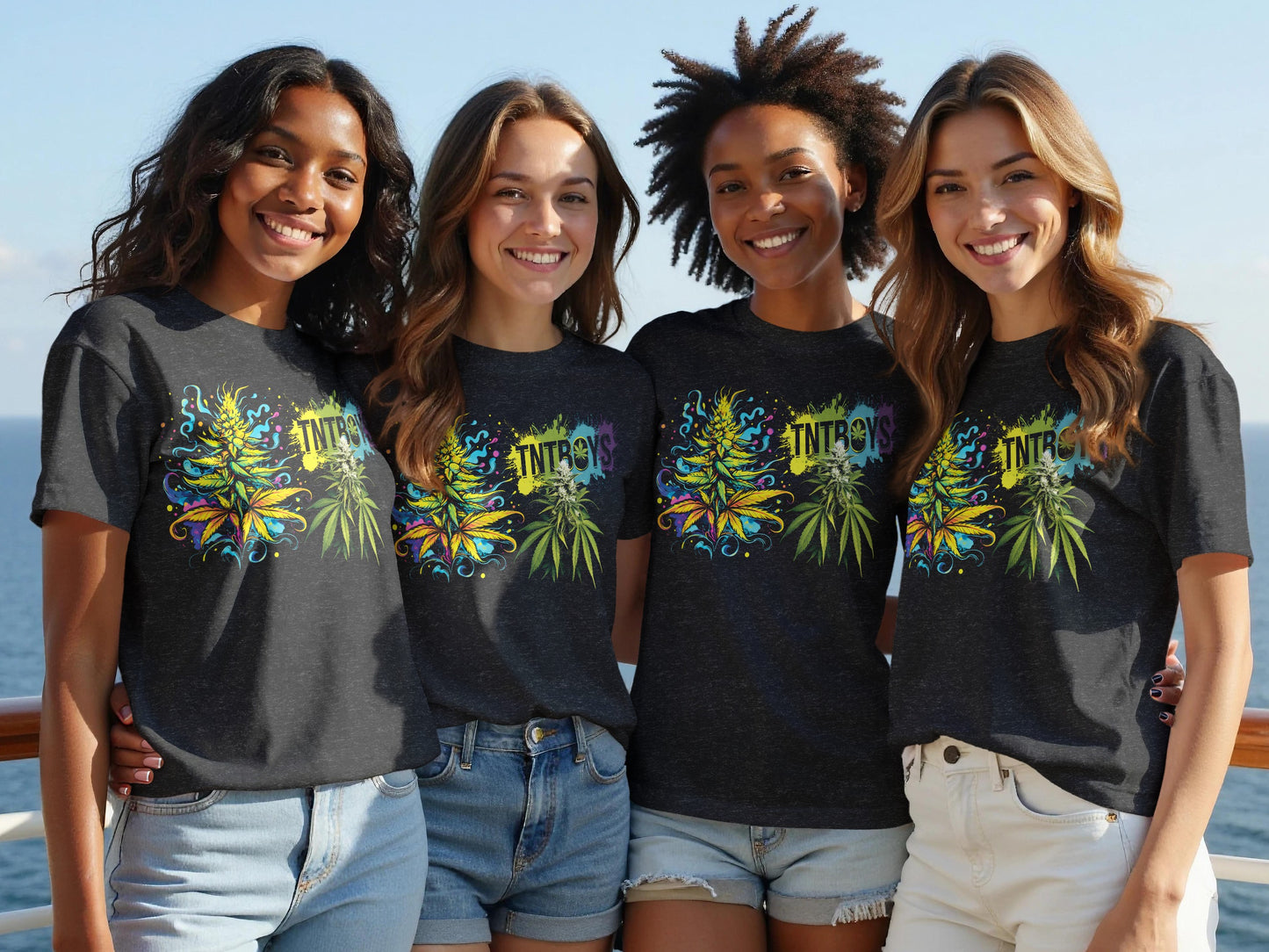 Vibrant TNTBoys Graphic Tee for Stylish Looks