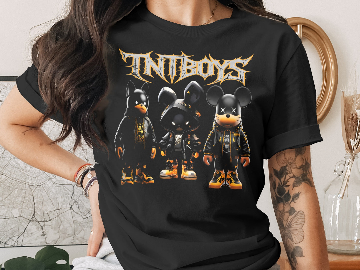TNTBOYS Urban Toy Characters Graphic Print product type