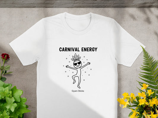 Carnival Energy Gyani Sticks Graphic T-Shirt