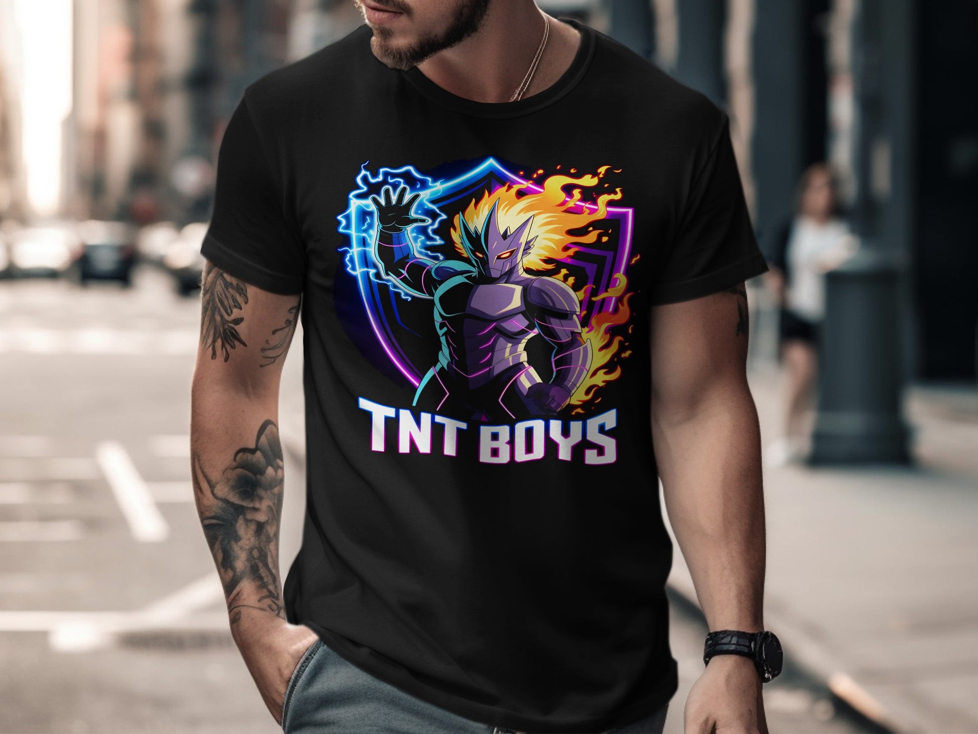 TNT Boys Graphic Design Mens T Shirt for All Occasions